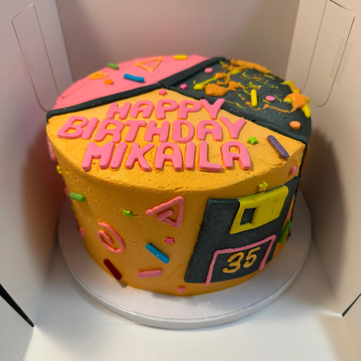 90s Throwback Cake