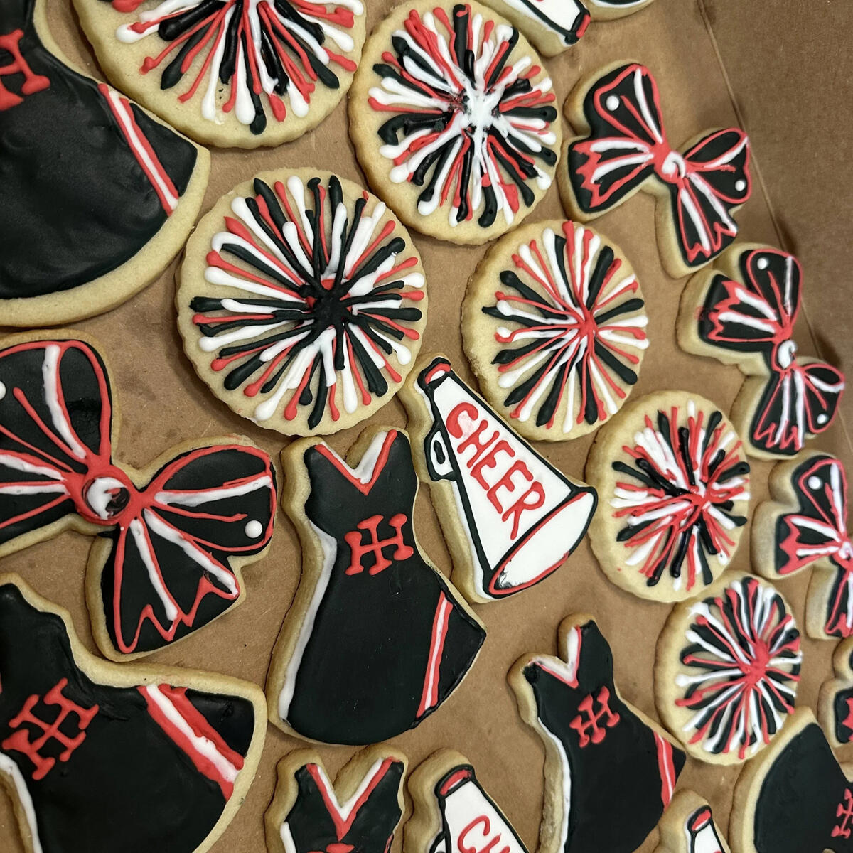 Cheerleader Cookies