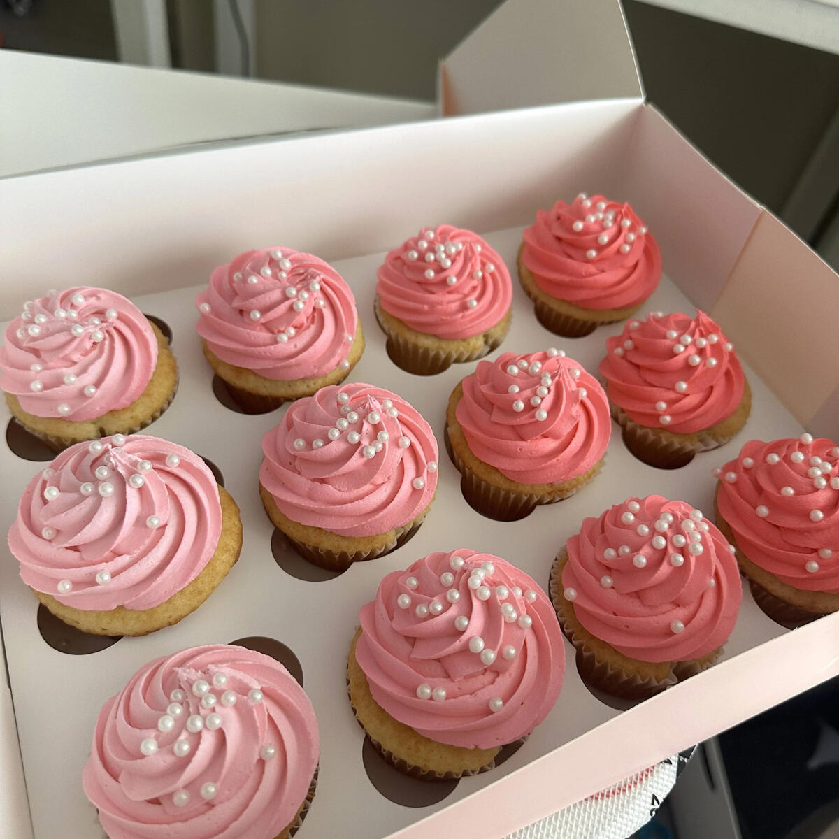 Pink Sprinkles Cupcakes 2